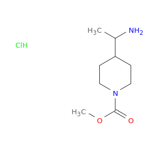 methyl 4-(1-aminoethyl)piperidine-1-carboxylate Hydrochloride