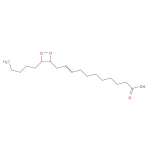 9-Undecenoic acid, 11-(4-pentyl-1,2-dioxetan-3-yl)-