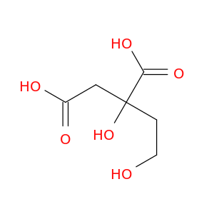 Butanedioic acid, 2-hydroxy-2-(2-hydroxyethyl)-