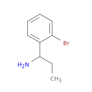 1-(2-Bromophenyl)propan-1-amine