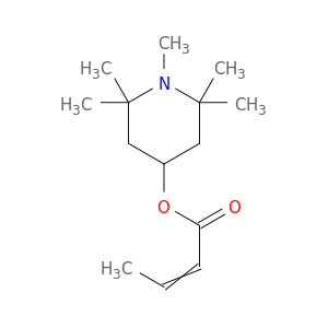 2-Butenoic acid, 1,2,2,6,6-pentamethyl-4-piperidinyl ester