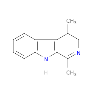 3H-Pyrido[3,4-b]indole, 4,9-dihydro-1,4-dimethyl-