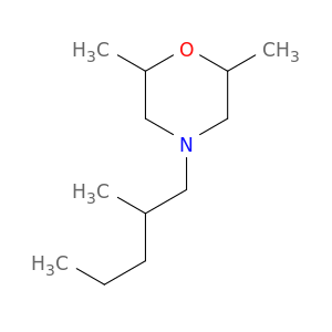 MORPHOLINE, 2,6-DIMETHYL-4-(2-METHYLPENTYL)-