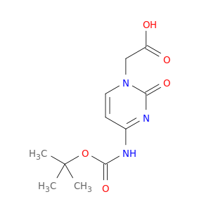 2-(4-((叔丁氧基羰基)氨基)-2-氧代嘧啶-1(2H)-基)乙酸