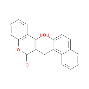 4-HYDROXY-3-((2-HYDROXY-NAPHTHALEN-1-YL)METHYL)COUMARIN
