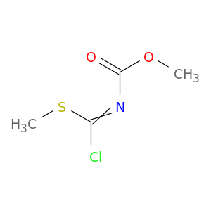 Carbonochloridimidothioic acid, (methoxycarbonyl)-, methyl ester