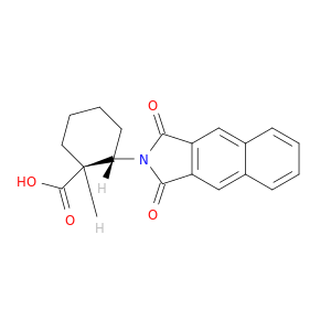 N-[(1S,2S)-2-羧基环己基]萘-2,3-二甲酰亚胺