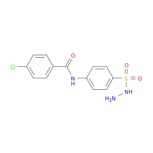 Benzenesulfonic acid, 4-[(4-chlorobenzoyl)amino]-, hydrazide