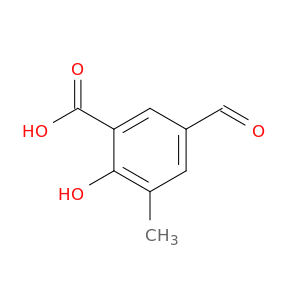 5-Formyl-2-hydroxy-3-methylbenzoic acid
