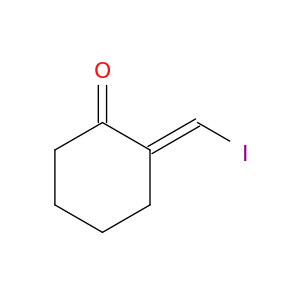 Cyclohexanone, 2-(iodomethylene)-, (E)-