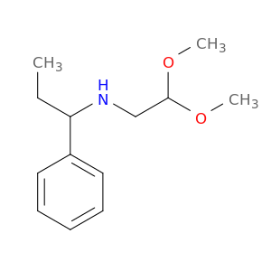 (2,2-Dimethoxyethyl)(1-phenylpropyl)amine
