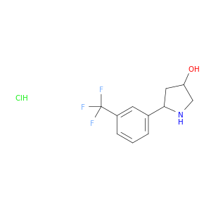 5-[3-(三氟甲基)苯基]吡咯烷-3-醇盐酸