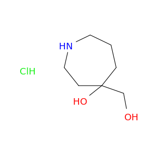 4-(hydroxymethyl)-4-azepanol hydrochloride
