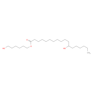 Octadecanoic acid, 12-hydroxy-, 6-hydroxyhexyl ester