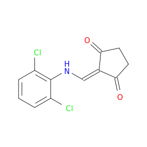 1,3-Cyclopentanedione, 2-[[(2,6-dichlorophenyl)amino]methylene]-
