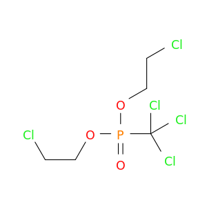 Phosphonic acid,(trichloromethyl)-, bis(2-chloroethyl) ester (8CI,9CI)
