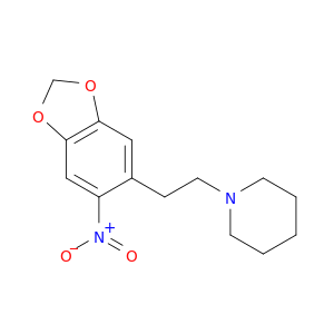 Piperidine, 1-[2-(6-nitro-1,3-benzodioxol-5-yl)ethyl]-