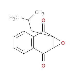 Naphth[2,3-b]oxirene-2,7-dione, 1a,7a-dihydro-1a-(2-methylpropyl)-
