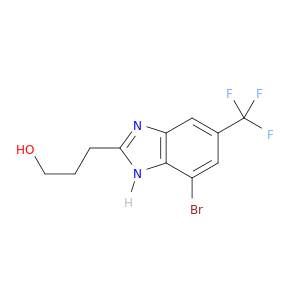 7-溴-5-(三氟甲基)-1H-苯并咪唑-2-丙醇