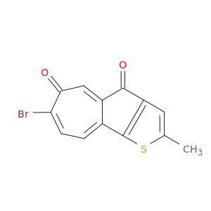 Azuleno[1,2-b]thiophene-4,6-dione, 7-bromo-2-methyl-