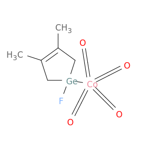 Cobalt, tetracarbonyl(1-fluoro-2,5-dihydro-3,4-dimethyl-1H-germol-1-yl)-