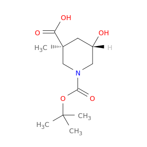 (3S,5S)-rel-5-羟基哌啶-1,3-二羧酸 1-叔丁酯 3-甲酯