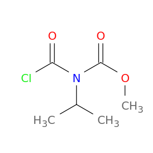 Carbamic acid, (chlorocarbonyl)(1-methylethyl)-, methyl ester