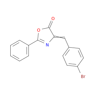 4-[(4-bromophenyl)methylidene]-2-phenyl-1,3-oxazol-5-one