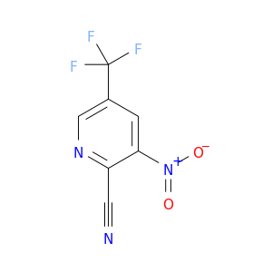 3-硝基-5-(三氟甲基)-2-吡啶羰基腈