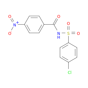 Benzamide, N-[(4-chlorophenyl)sulfonyl]-4-nitro-