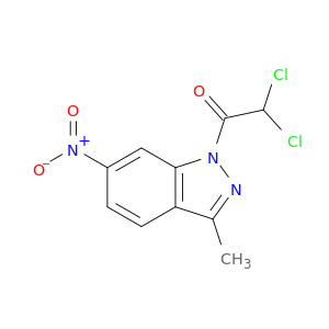 1H-Indazole, 1-(dichloroacetyl)-3-methyl-6-nitro-