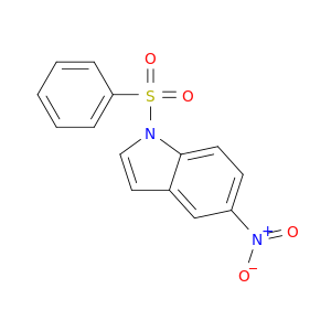 1H-Indole, 5-nitro-1-(phenylsulfonyl)-