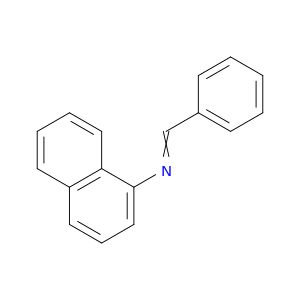 1-Naphthalenamine,N-(phenylmethylene)-