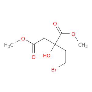 Butanedioic acid, 2-(2-bromoethyl)-2-hydroxy-, dimethyl ester