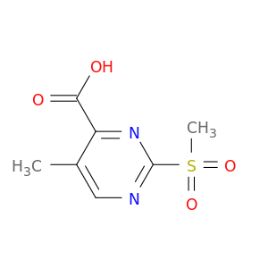 2-methanesulfonyl-5-methylpyrimidine-4-carboxylic Acid