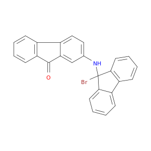 2-[(9-bromo-9h-fluoren-9-yl)amino]-9h-fluoren-9-one