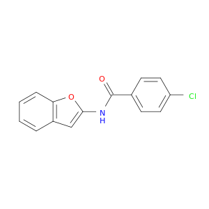 N-(苯并呋喃-2-基)-4-氯苯甲酰胺
