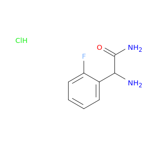 2-amino-2-(2-fluorophenyl)acetamide hydrochloride