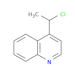 Quinoline, 4-(1-chloroethyl)-
