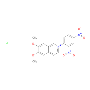 Isoquinolinium, 2-(2,4-dinitrophenyl)-6,7-dimethoxy-, chloride