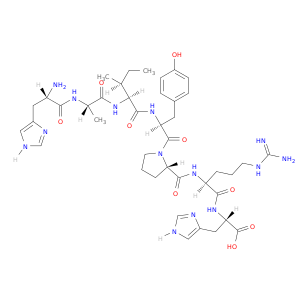 L-Histidine, L-histidyl-L-alanyl-L-isoleucyl-L-tyrosyl-L-prolyl-L-arginyl-