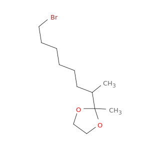 1,3-Dioxolane, 2-(7-bromo-1-methylheptyl)-2-methyl-