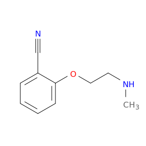 2-[2-(methylamino)ethoxy]benzonitrile