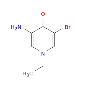 4(1H)-吡啶酮,3-氨基-5-溴-1-乙基-