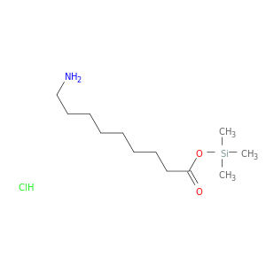 Nonanoic acid, 9-amino-, trimethylsilyl ester, hydrochloride
