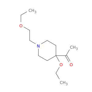 Ethanone, 1-[4-ethoxy-1-(2-ethoxyethyl)-4-piperidinyl]-