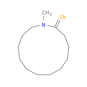 Azacyclotridecane-2-selone, 1-methyl-