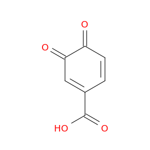 1,5-Cyclohexadiene-1-carboxylicacid, 3,4-dioxo-