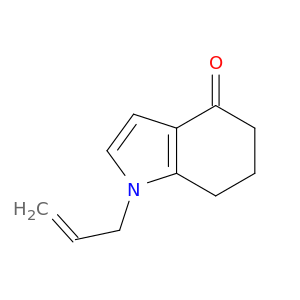 4H-Indol-4-one, 1,5,6,7-tetrahydro-1-(2-propenyl)-