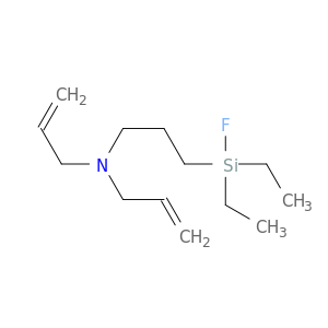 2-Propen-1-amine, N-[3-(diethylfluorosilyl)propyl]-N-2-propenyl-